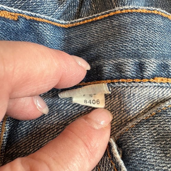 Abercrombie & Fitch Jeans Baggy Loose Relaxed Button Fly Preppy Academia Size 34 - Picture 7 of 15